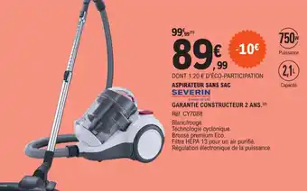 E.Leclerc Aspirateur Sans Sac offre
