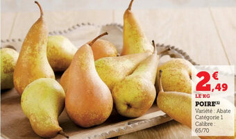 Super U Poire offre