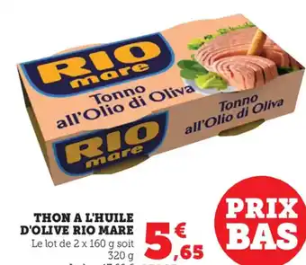 Super U Thon A L'rio Mare offre