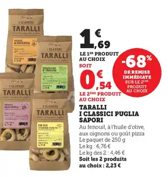 Super U Taralli I Classici Puglia Sapori offre