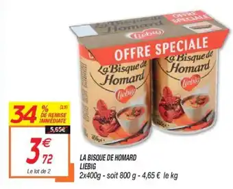 La Bisque de Homard Liebig