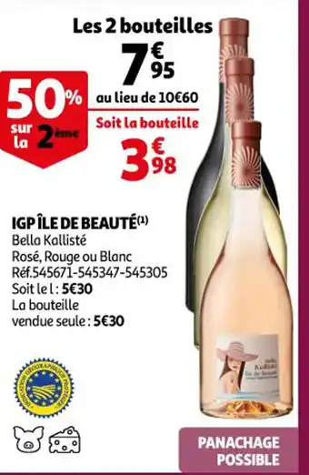 Auchan IGP îlede Beauté offre