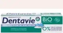 Auchan Dentifrice protection blancheur dentavie offre