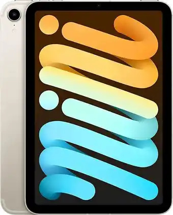 Amazon Apple 2021 ipad mini (wi-fi + cellular, 256 go) - lumière stellaire offre