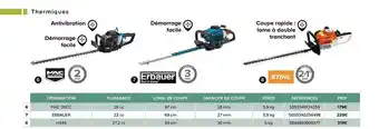 Castorama Thermiques mac allister, erbauer, stihl offre