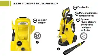 Les nettoyeurs haute pression kärcher
