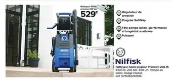 Castorama Nettoyeur haute pression premium 200-15 nilfisk offre