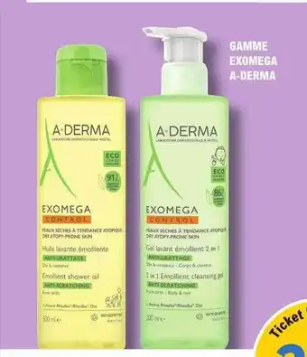E.Leclerc Parapharmacie Gamme exomega a-derma offre