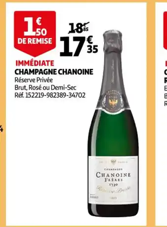 Auchan Champagne Chanoine offre