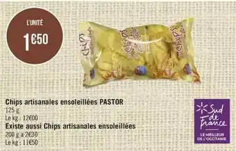 Géant Casino Chips Artisanales Ensoleillées Pastor offre