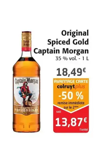 Colruyt Original Spiced Gold captain Morgan offre