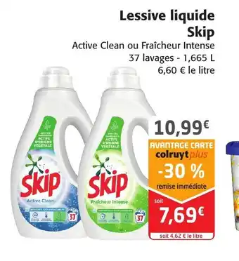 Colruyt Lessive Liquide skip offre