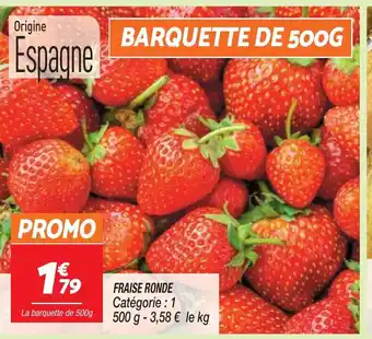 Netto Fraise Ronde offre
