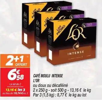 Netto Cafe Moulu Intense l'Or offre
