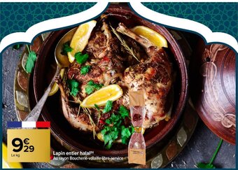 Lapin Entier halal
