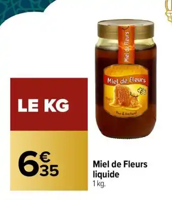 Carrefour Miel de Fleurs Liquide offre