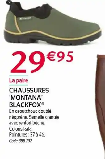 Chaussures Montana Blackfox