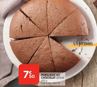 Bi1 Moelleux Au Chocolat offre