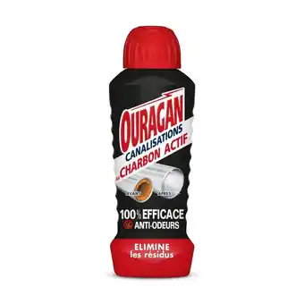 Auchan Supermarché Nettoyant canalisations charbon actif ouragan offre