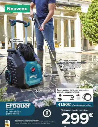 Castorama Nettoyeur haute pression offre