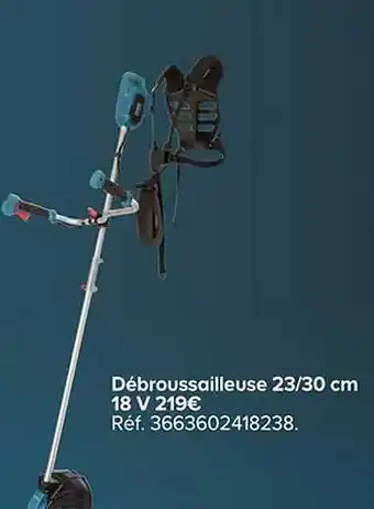 Castorama Débroussailleuse 23-30 cm 18v offre
