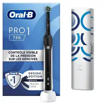 Auchan Brosse à dents pro 1 noire oral-b offre