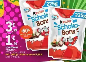 E.Leclerc Schokobons offre