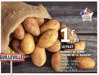 E.Leclerc Pommes de terre offre