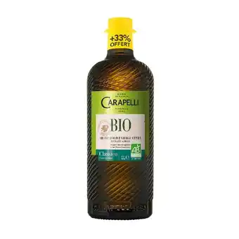 Auchan Huile d'olive vierge extra classico bio carapelli offre