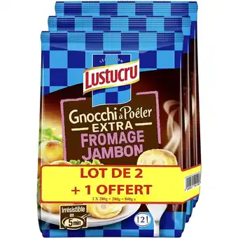Auchan Gnocchi à poéler lustucru offre