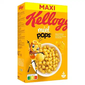 Auchan Céréales miel pops kelloggs offre