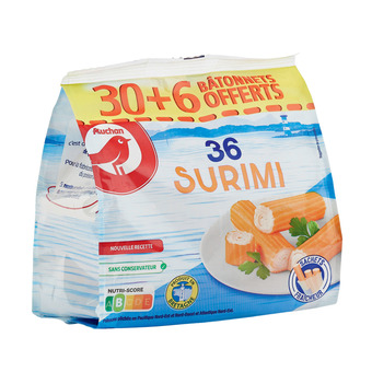 Auchan Bâtonnets de surimi auchan offre