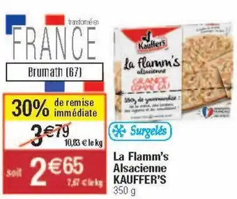 La flamm's alsacienne kauffer's