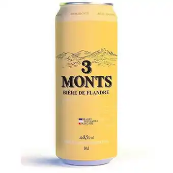Auchan Bière blonde 3 monts offre
