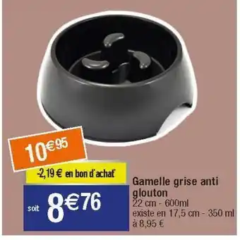 Gamelle grose anti glouton