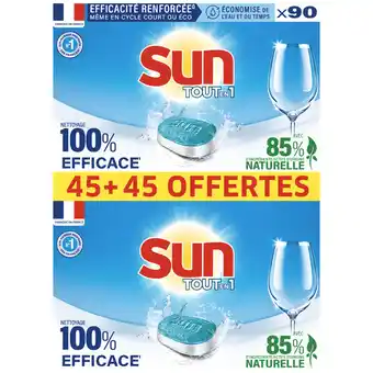 Auchan Tablettes lave vaisselle tout en sun offre