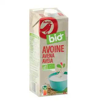Auchan Boisson a l'avoine auchan bio offre