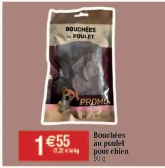 Migros Bouchées au poulet pour chien offre