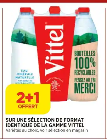 Bi1 Sur UneSelection De Format Identique De La Gamme Vittel offre