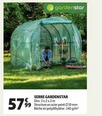 Auchan Serre gardenstar offre