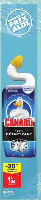 ALDI Gel wc canard offre
