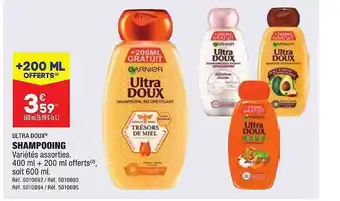 ALDI Shampooing ultra doux offre