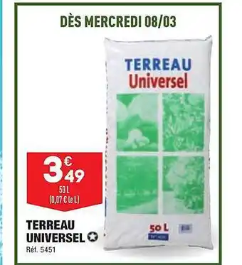 ALDI Terreau universel offre