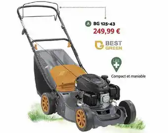 Bg 125-43 best green