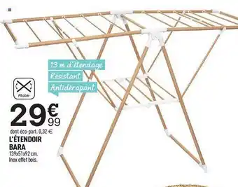 Centrakor L'étendoir bara offre