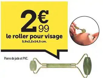 Le roller pour visage