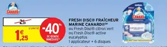 Intermarché Fresh disc fraîcheur marine CANARD offre