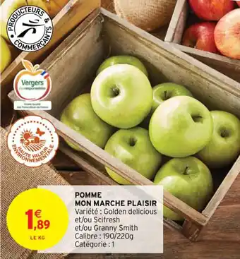 Intermarché Pomme mon marche plaisir offre