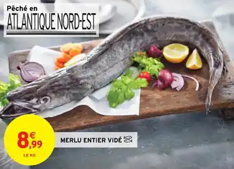 Intermarché Merlu entier vidé offre