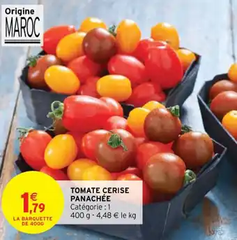 Intermarché Tomate cerise panachée offre